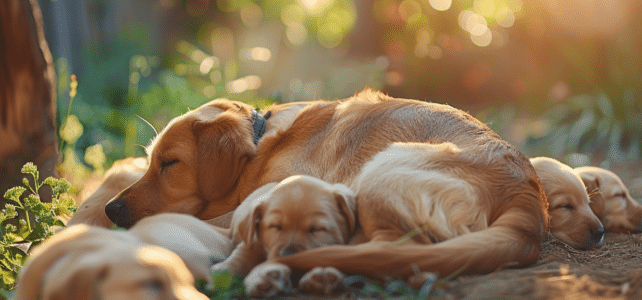 Comment interrompre les montées de lait chez une chienne de manière naturelle ?